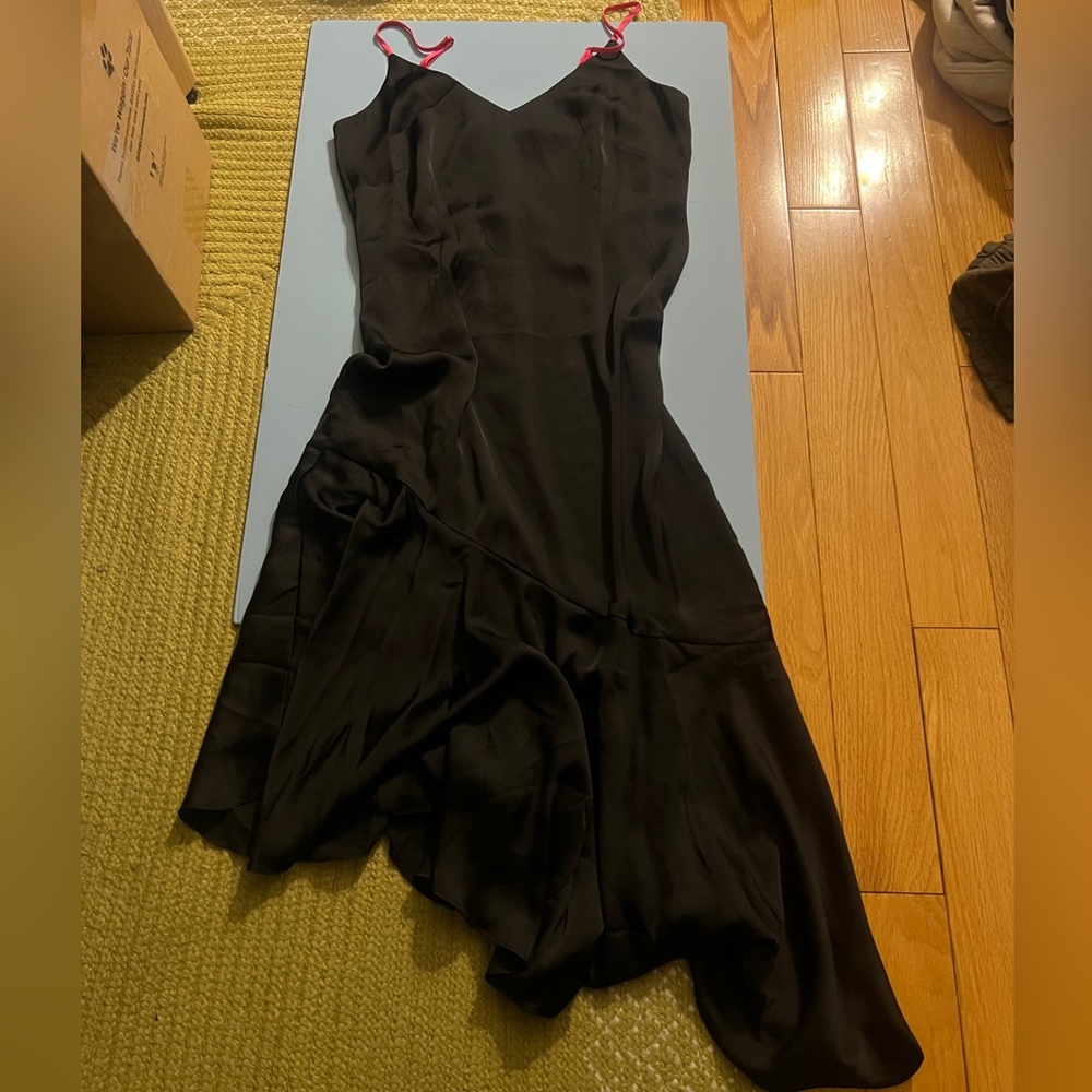 Slinky black dress